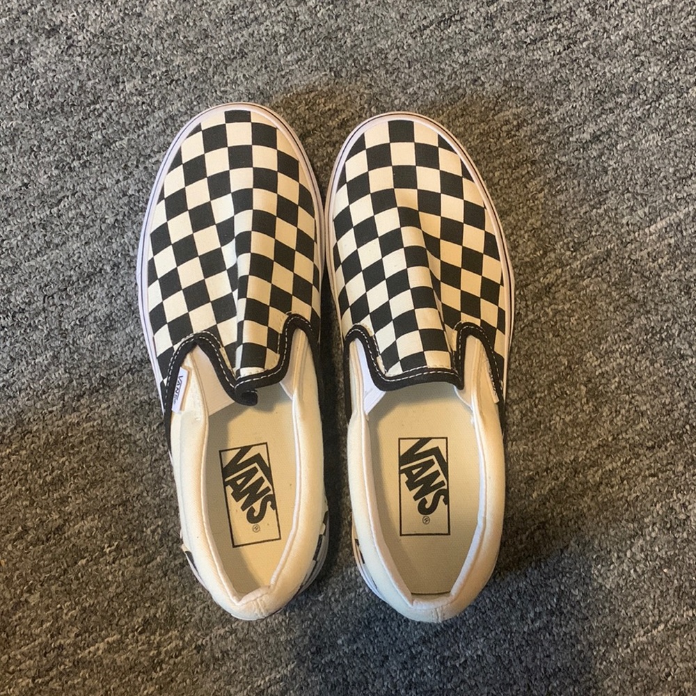 Checkered vans